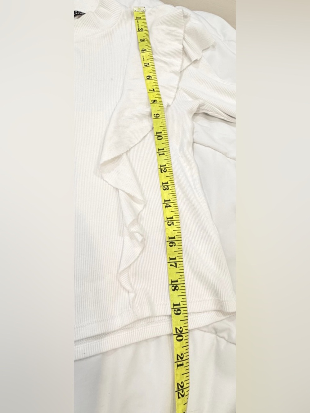 VERONICA BEARD Dawson top white Sz S long sleeve - Picture 9 of 11